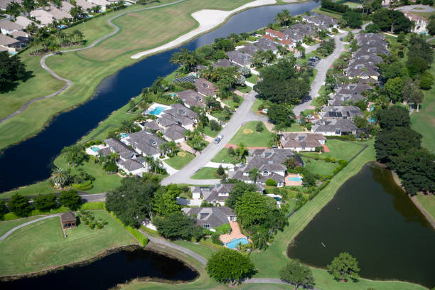 istock Aerial living in Florida 1150971598