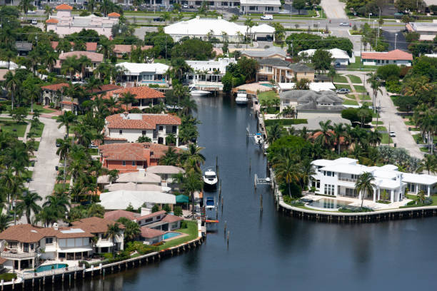 istock Aerial living in Florida 1150971623