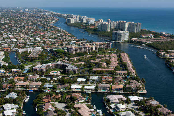 istock Aerial living in Florida 1150972237