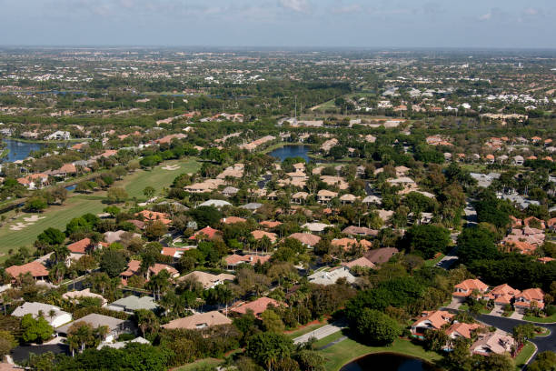 istock Aerial living in Florida 1150972286
