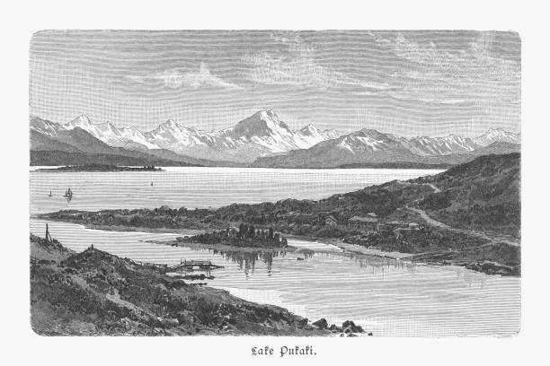 istock Lake Pukaki and Mount Cook Range, New Zealand, published 1897 1150974611