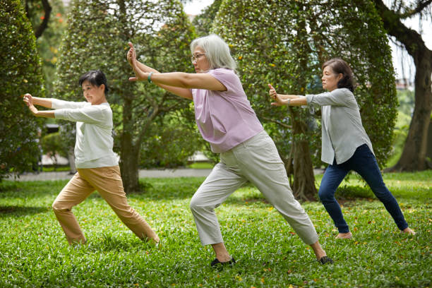 istock Coach giving self-defense training to friends 1150977948