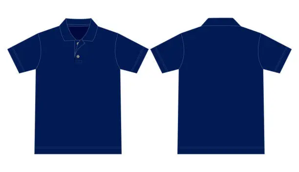 Vector illustration of Polo Shirt Vector for Template