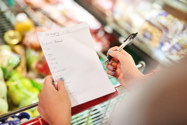 istock This is how my grocery list looks like 1150982119