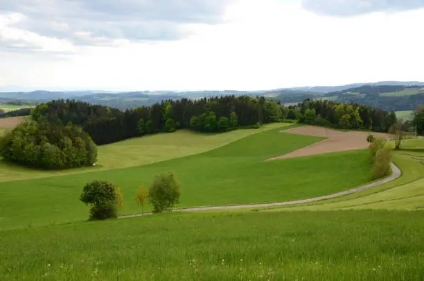 The Mühlviertel is a hilly area between the Danube and the Czech Republic