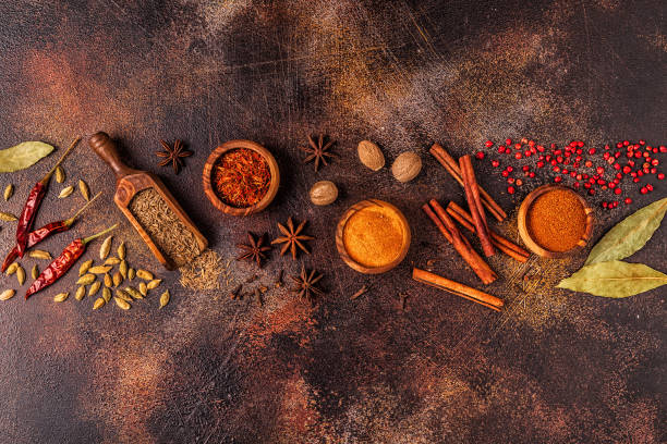 istock Spices ingredients for cooking. Spices concept. 1150989293