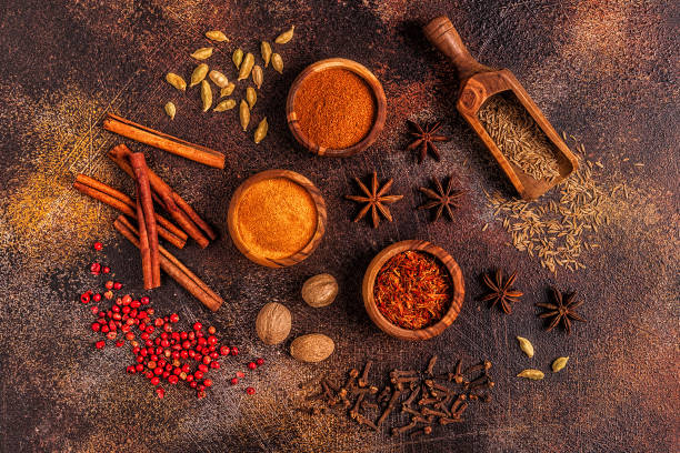 istock Spices ingredients for cooking. Spices concept. 1150989295