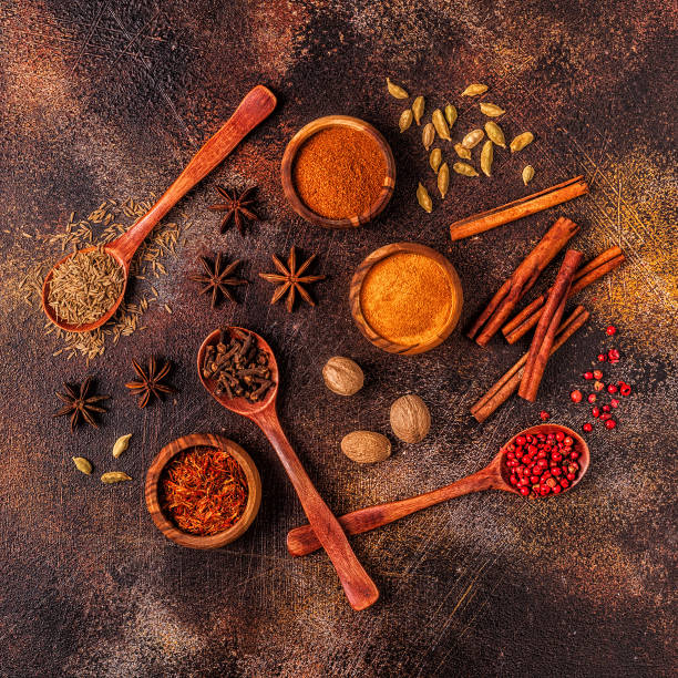 istock Spices ingredients for cooking. Spices concept. 1150989365