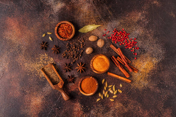 istock Spices ingredients for cooking. Spices concept. 1150989380