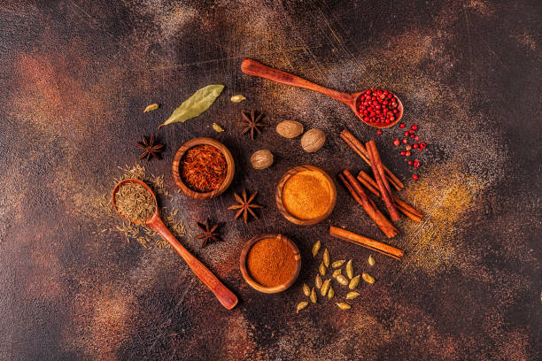 istock Spices ingredients for cooking. Spices concept. 1150989385