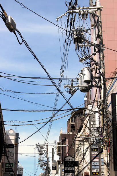 Pulling electric wires into a house