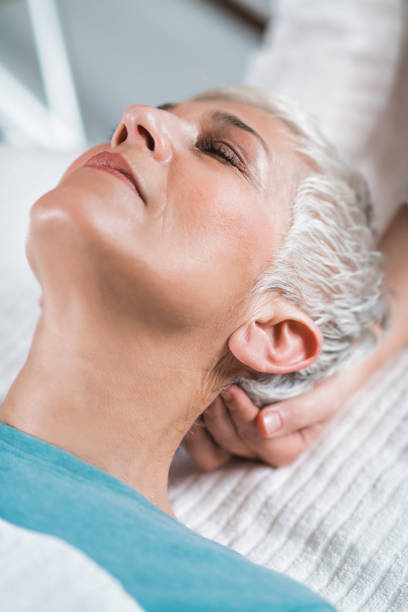 istock Marma Therapy. Ayurveda Head Massage 1151005766
