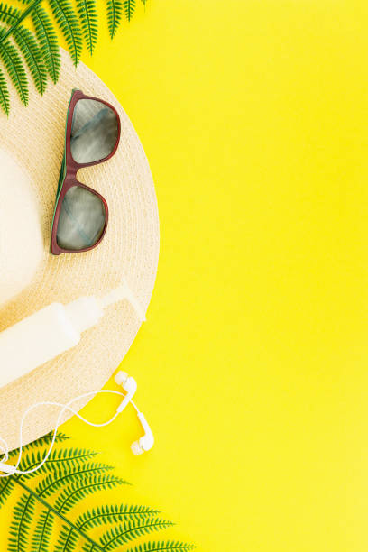 istock Summer, travel, vacation concept flat lay. 1151008479