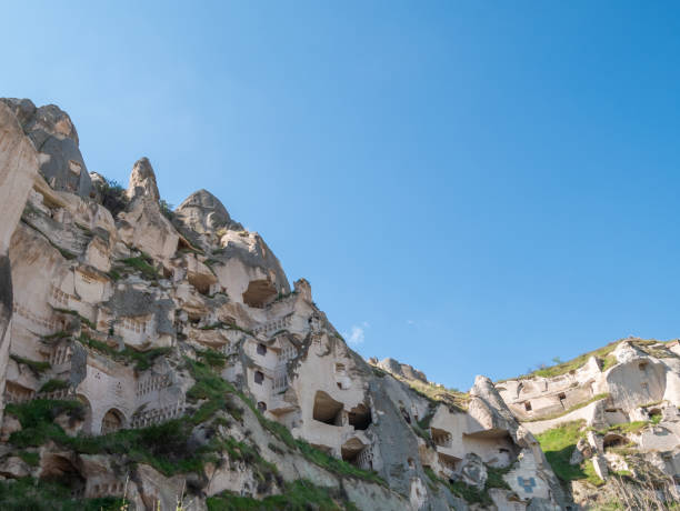 istock Cave town and rock formations in Zelve Valley, Cappadocia, Turkey. 1151010935