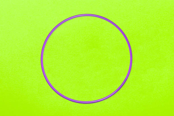 istock hula Hoop on  background. Sport template 1151014479