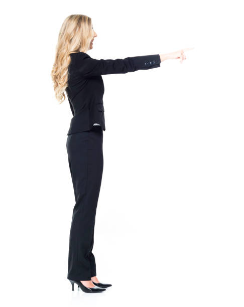 istock Attractive blond businesswoman - pointing 1151014735