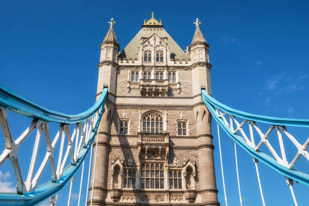 istock Tower Bridge in London on a beautiful sunny day. 1151017767