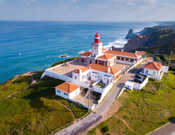 istock Cabo da Roca with lighthouse, Portugal 1151024894