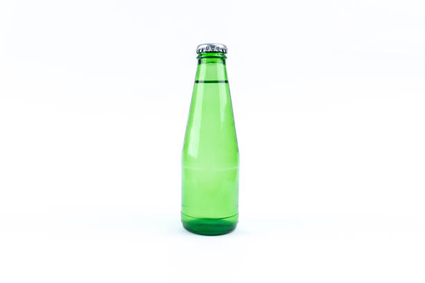 Green sparkling water Green sparkling water soda bottle photos stock pictures, royalty-free photos & images