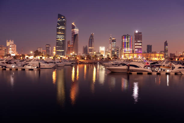 istock Skyline of Kuwait City at evening 1151052684