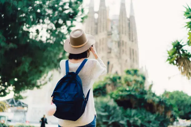 Photo of Woman exploring Barcelona