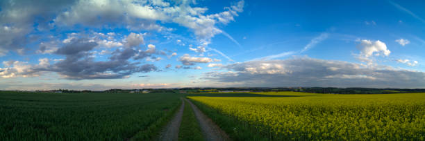 istock scenic panorama view of natural landscape under a cloudy sky 1151055483