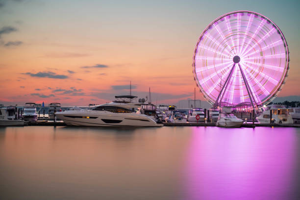 diabelski młyn w: national harbor - maryland zdjęcia i obrazy z banku zdjęć