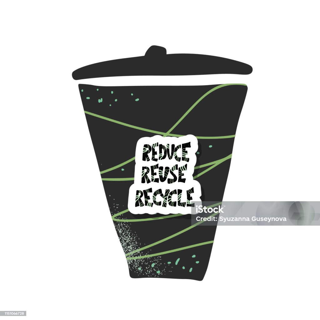 Reduce Reuse Recycle Concept Vector Design Stock Illustration ...