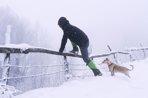 winter camping