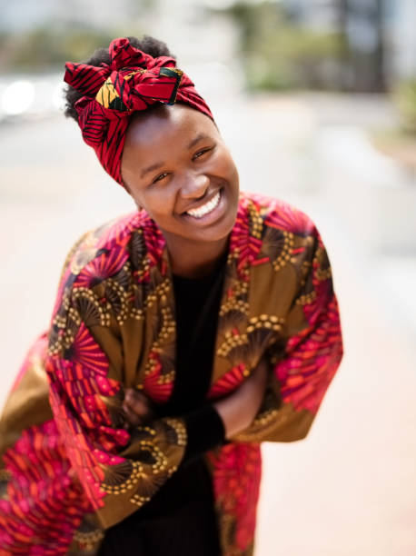 istock African woman looking happy 1151077222