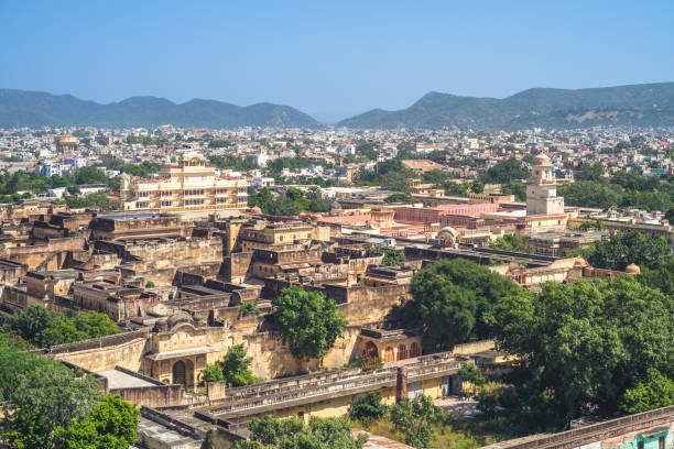 istock aerial view of jaipur 1151079804