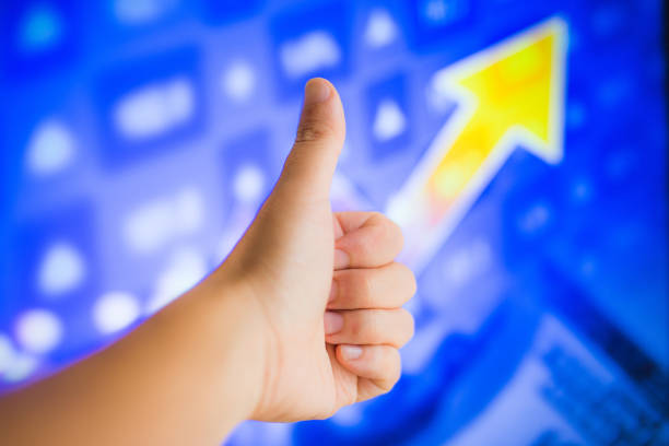 istock Stock market display 1151082514