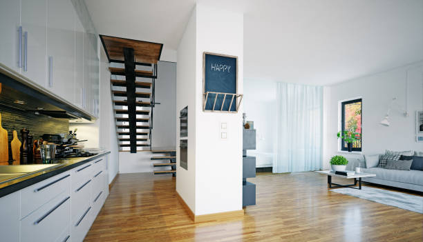 istock scandinavian style living room design. 1151092122