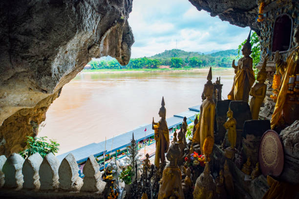 istock Buddha statues Pak Ou caves in Luang Prabang, Laos 1151096138