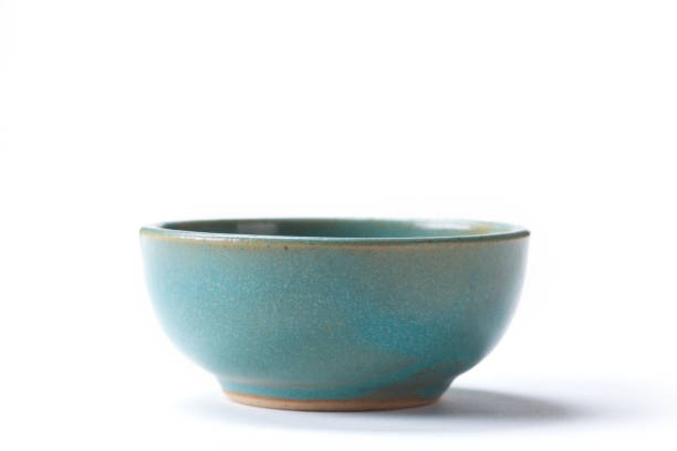 istock Close up Ceramic bowl isolated on white background shoot in the studio with space for copy. 1151096578