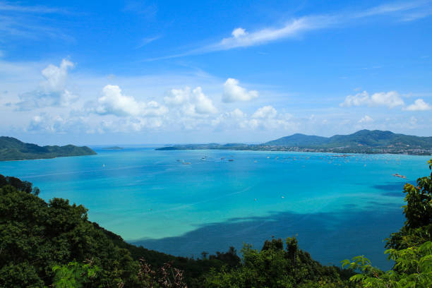 istock Phuket View Point to see ocean view of Phuket ,Thailand. 1151101837