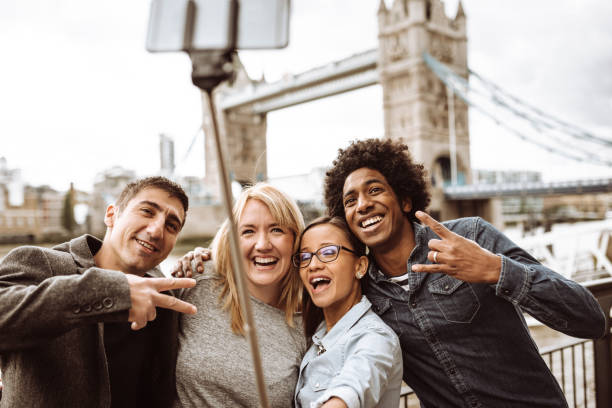 istock taking a selfie in london 1151112885