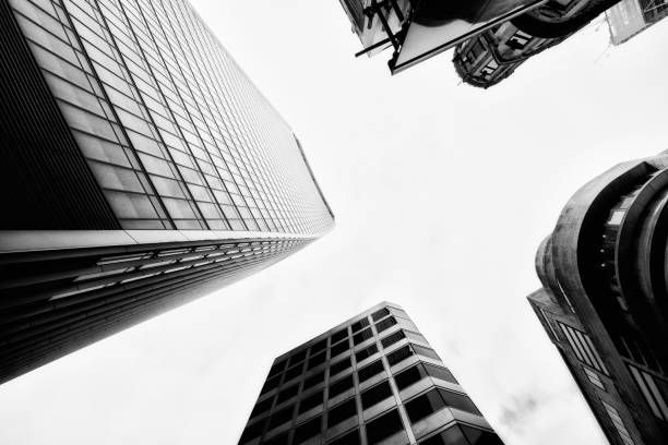 istock Skyscrapers from below, London, UK. 1151114013