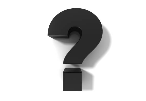 istock question mark 3d black interrogation point punctuation mark render graphic symbol icon sign isolated on white background 1151120288