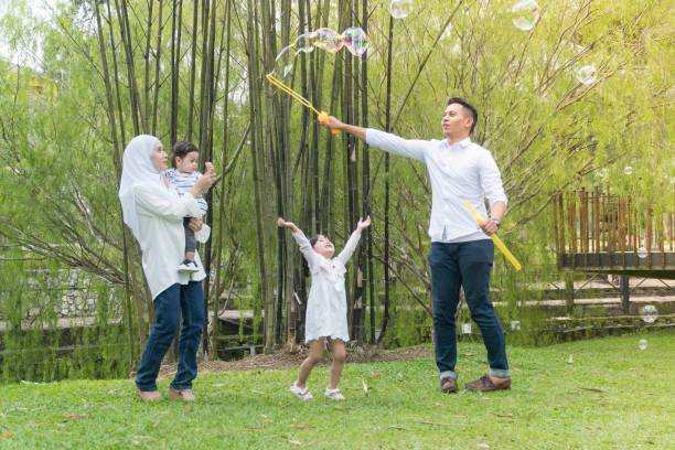 istock Malay family at recreational park having fun 1151121483