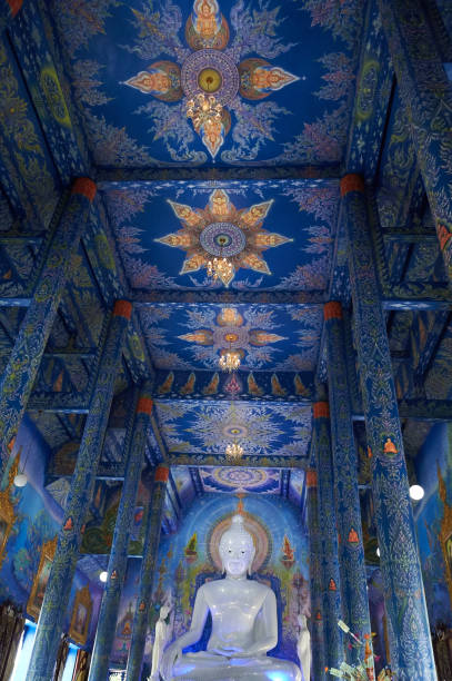 istock blue temple Chiang Rai Thailand 1151127183