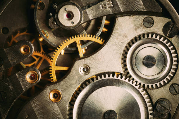 istock Full Frame Shot Of Clock Gears 1151133477