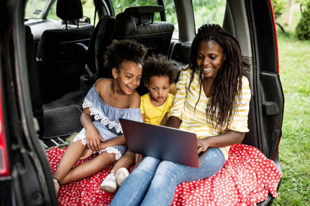 istock In the car with mother 1151145457