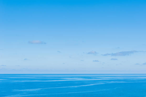 istock Pacific Ocean -  View of beautiful sky with clear blue sea 1151149657
