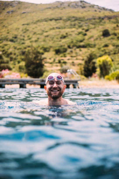 istock Happy man in sea 1151152098