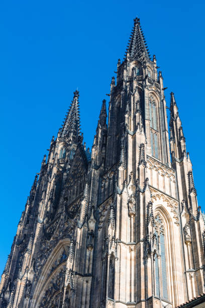 istock Famous Saint Vitus' Cathedral in Prague, Prague's castle 1151152361