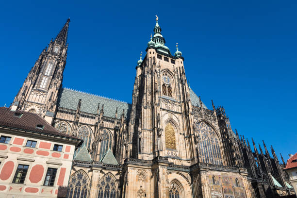 istock famous Saint Vitus' cathedral in Prague, Prague's castle 1151152378