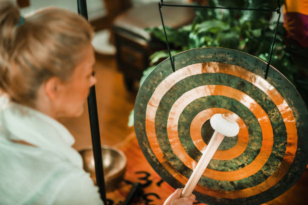 istock Gong in sound therapy 1151153916