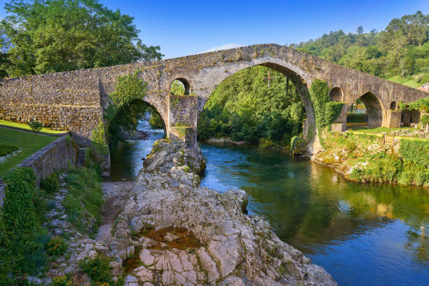istock Cangas de Onis roman bridge in Asturias Spain 1151154155