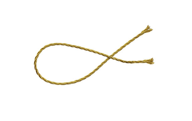 istock Golden metallic rope 1151155382